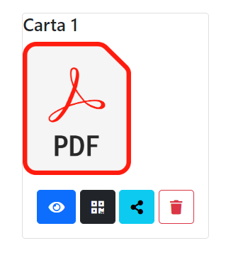 Botones de carta